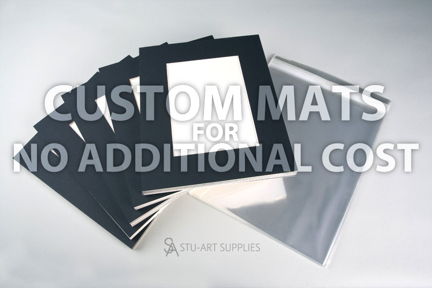 Stu-Art Supplies Custom mats no additional cost