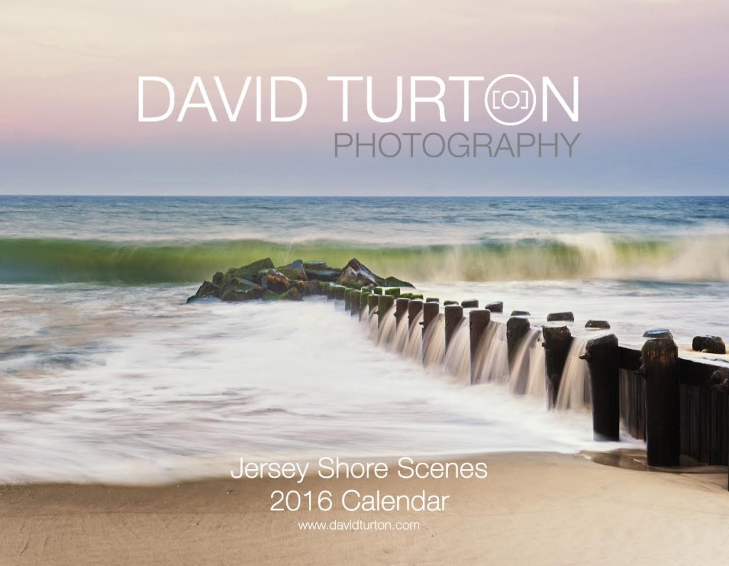 David Turton Jersey Shore Scenes Calendar 2016